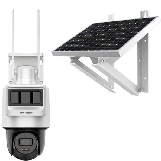 Hikvision DS-2DE2C400IWG-K/4G/C05S10 – 4 MP Solar-Powered PT Security Camera (4G LTE, PIR + Radar)