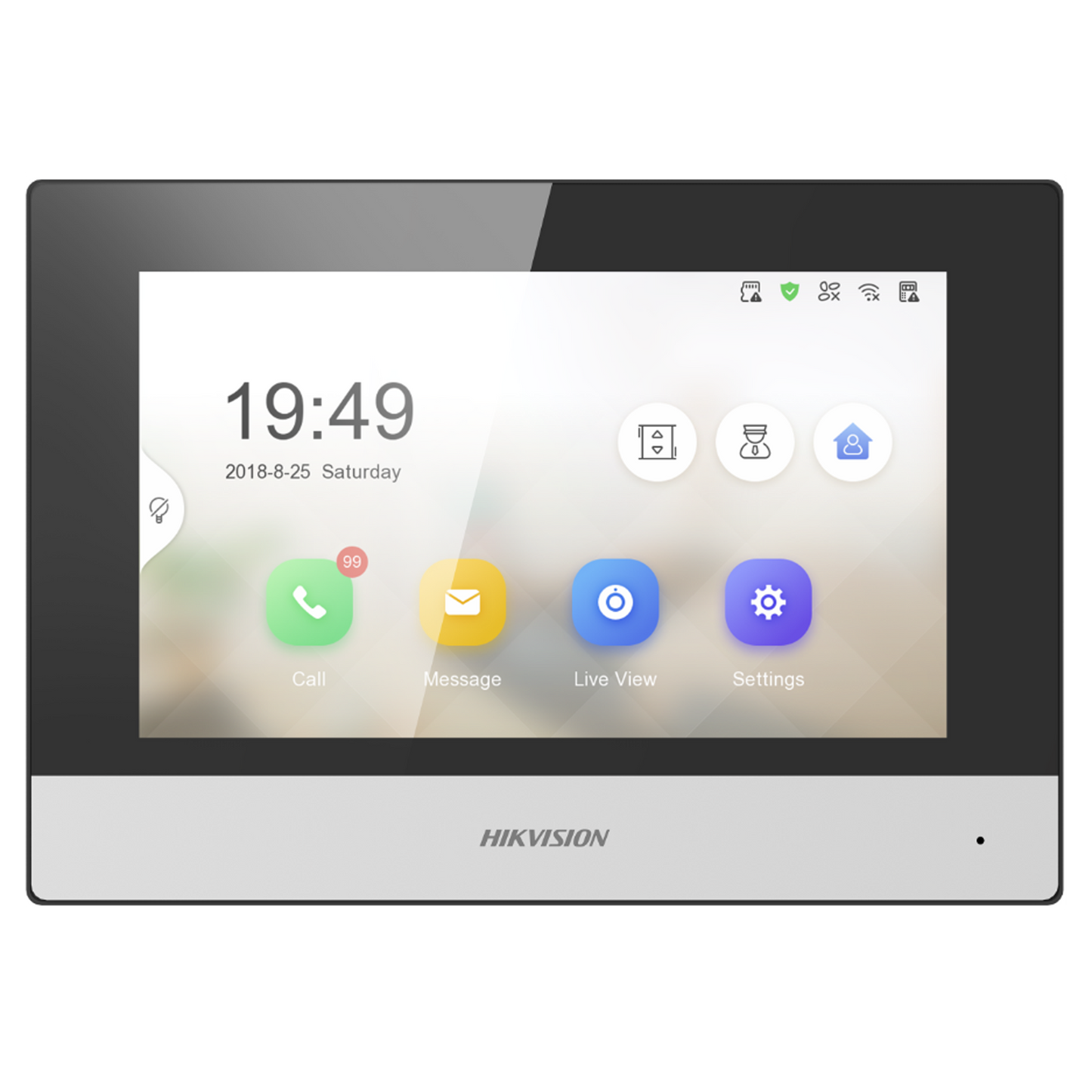 Hikvision DS-KH6320-WTE1 Indoor Video Intercom Station - LebanTIK