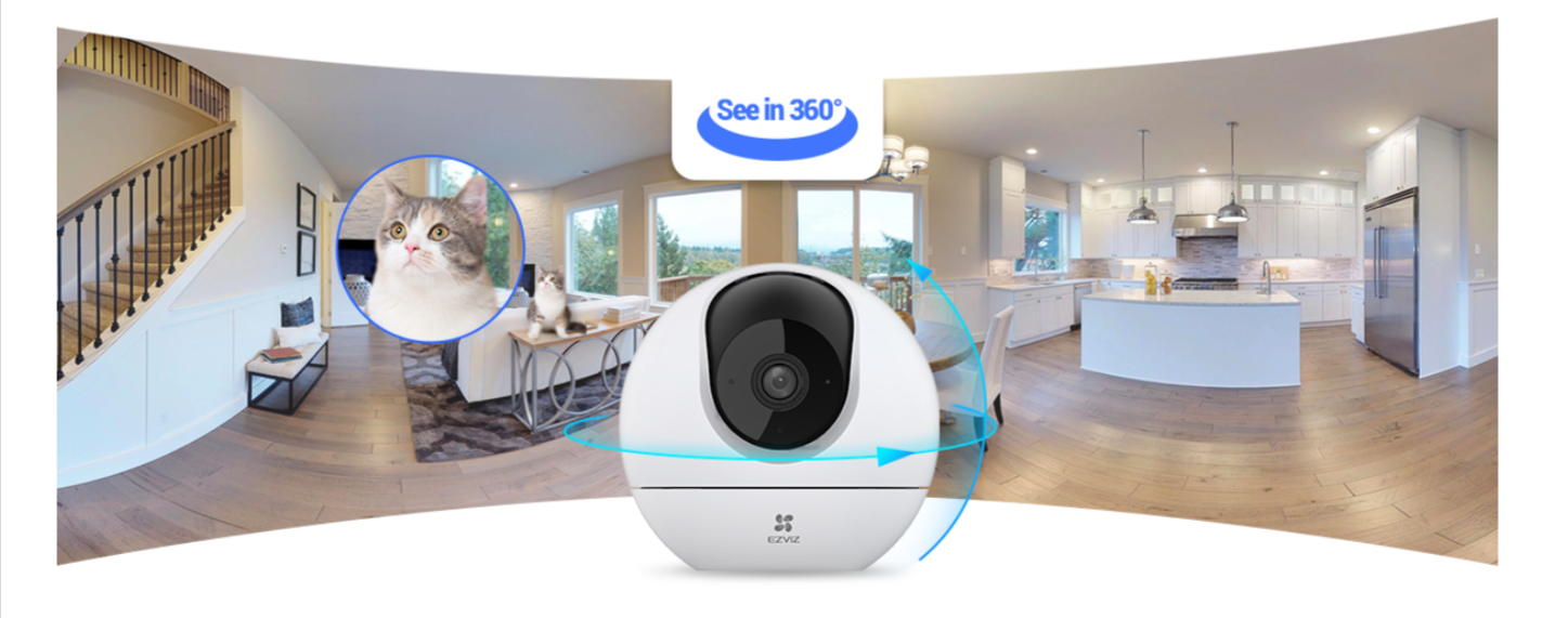 EZVIZ C6 2K Smart Home Pan & Tilt Camera - LebanTIK