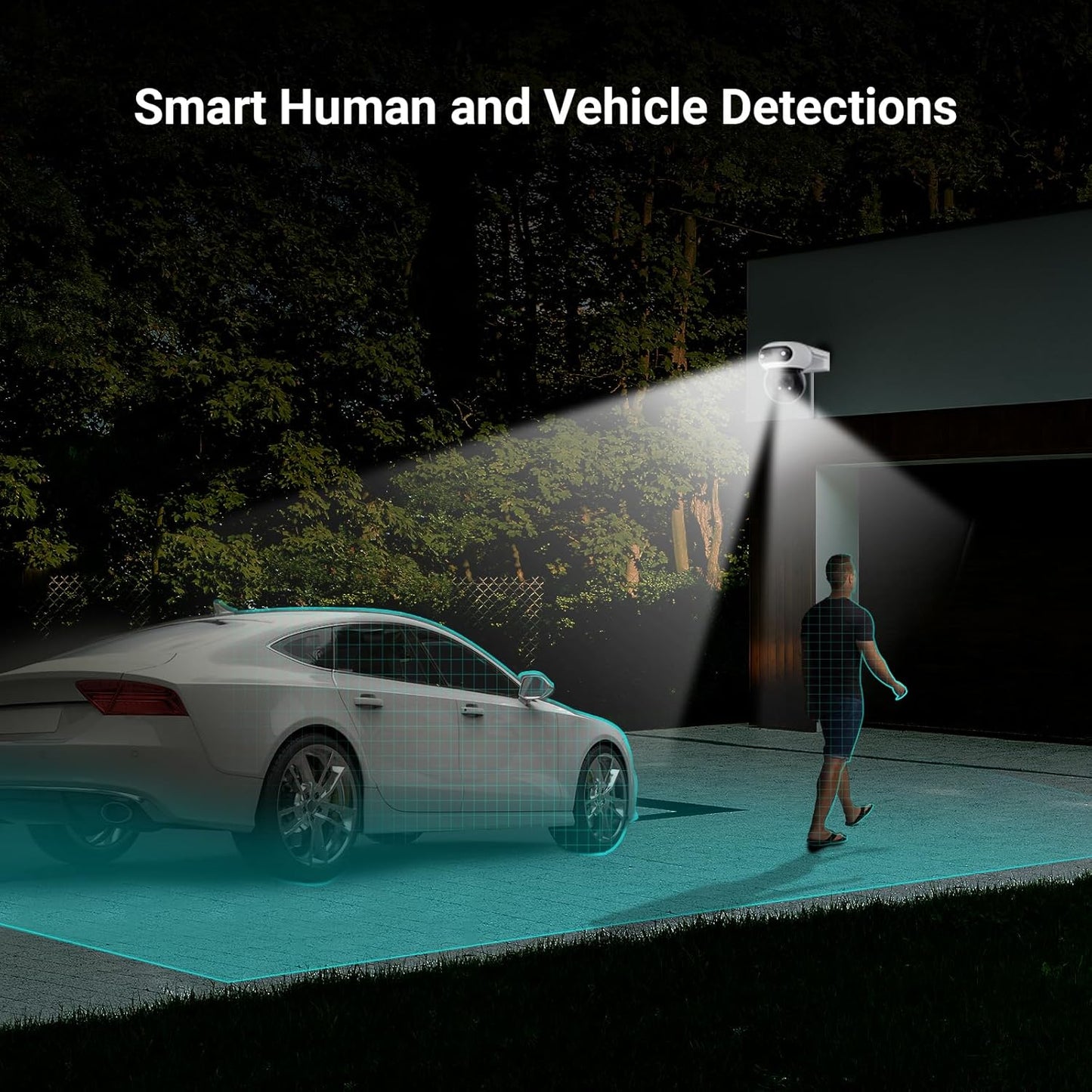 EZVIZ C90 Dual 2K⁺ Dual-Lens Pan & Tilt Wi-Fi Camera – AI Detection, 360° Coverage & Color Night Vision