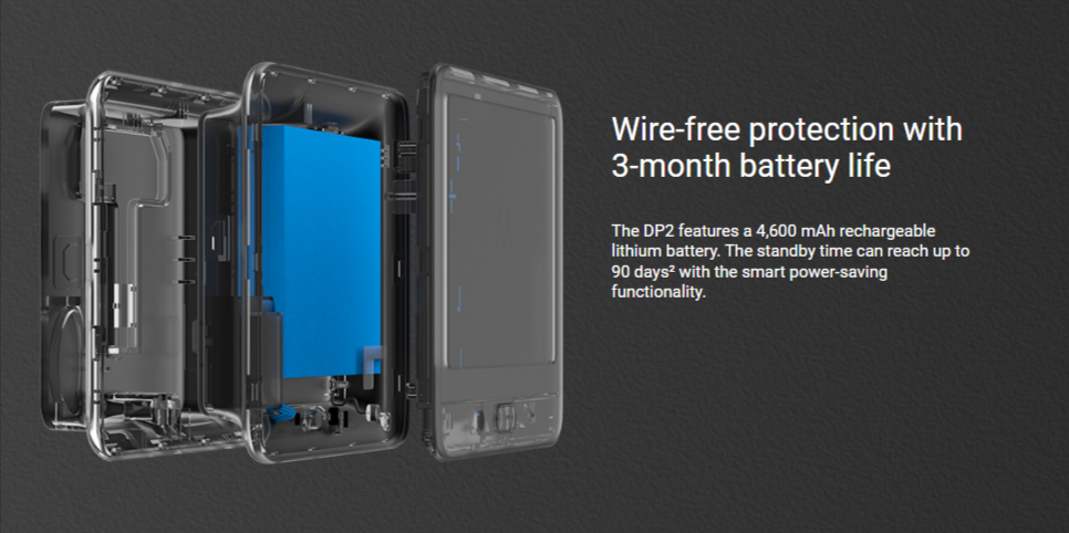 EZVIZ DP2 - Wire-free Peephole Doorbell - LebanTIK