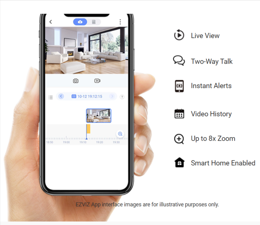 EZVIZ HP7 2K Smart Home Video Doorphone - LebanTIK