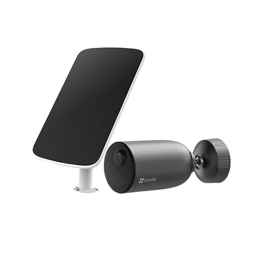 EZVIZ EB3 KIT 2K Battery-Powered Outdoor Camera – AI Detection, Color Night Vision & Solar Panel Support