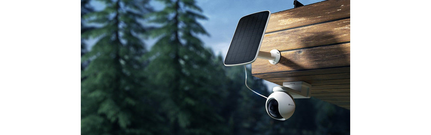 EZVIZ CB8 KIT 2K Battery-Powered Pan & Tilt Outdoor Camera