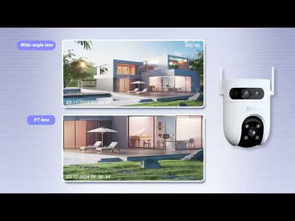 EZVIZ H90 Dual 2K+ Pan & Tilt Wi-Fi Camera