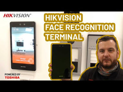 Hikvision DS‑K1T680DF‑E1 Ultra Face Recognition Terminal – 8″ Touchscreen & Triple‑Mode Access Control
