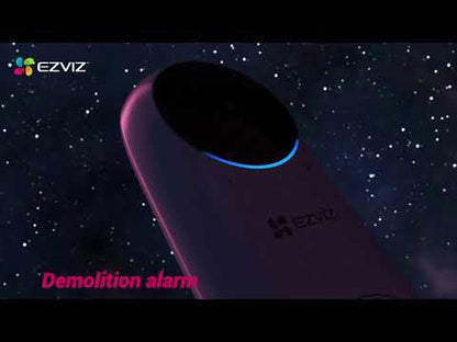Ezviz DB2C Wire-Free Video Doorbell with Chime
